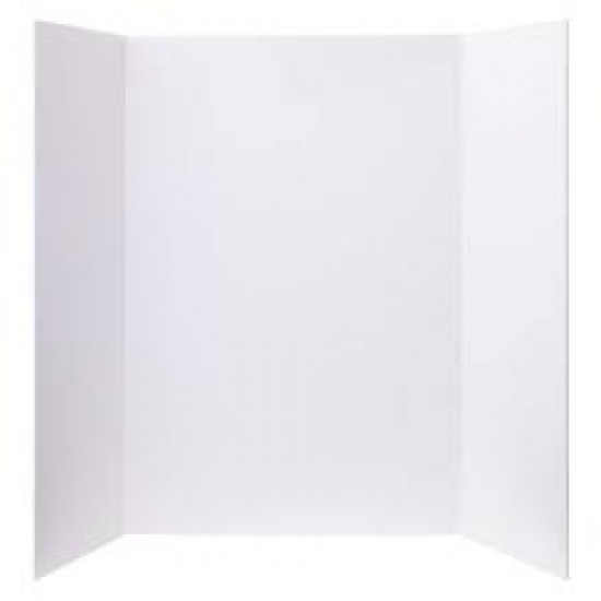 Folded white Foamboard 70*100 white 5mm, each piece in a bag